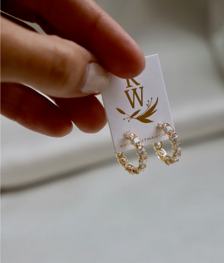 Stella CZ Eternity Hoops