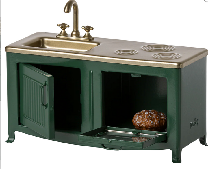 Kitchen for Mouse, Dark Green