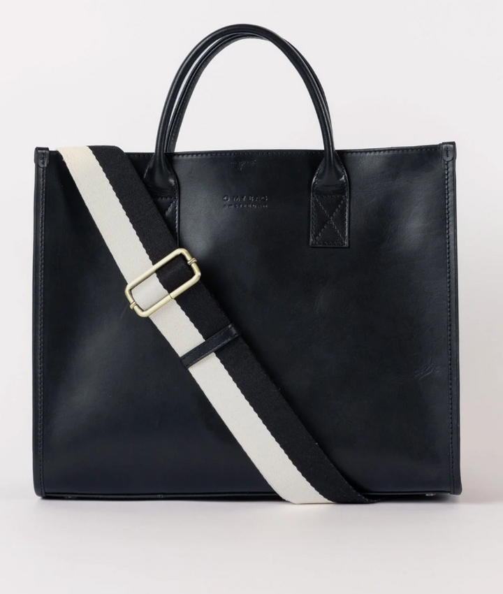 Jackie Structured Leather Tote- 2 colors