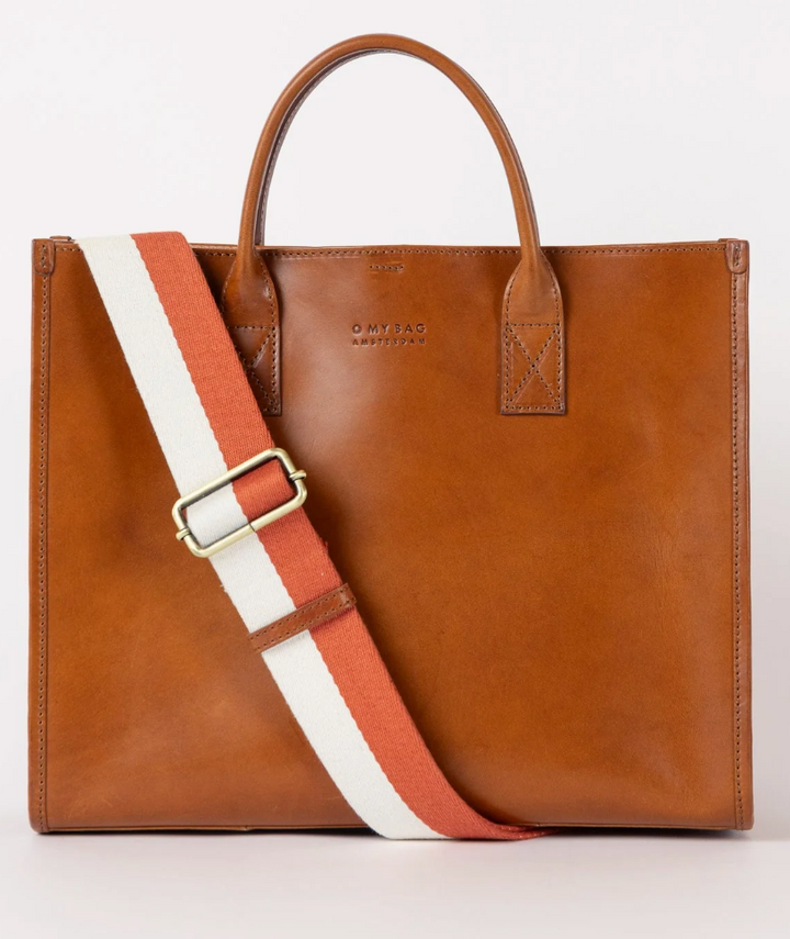 Jackie Structured Leather Tote- 2 colors