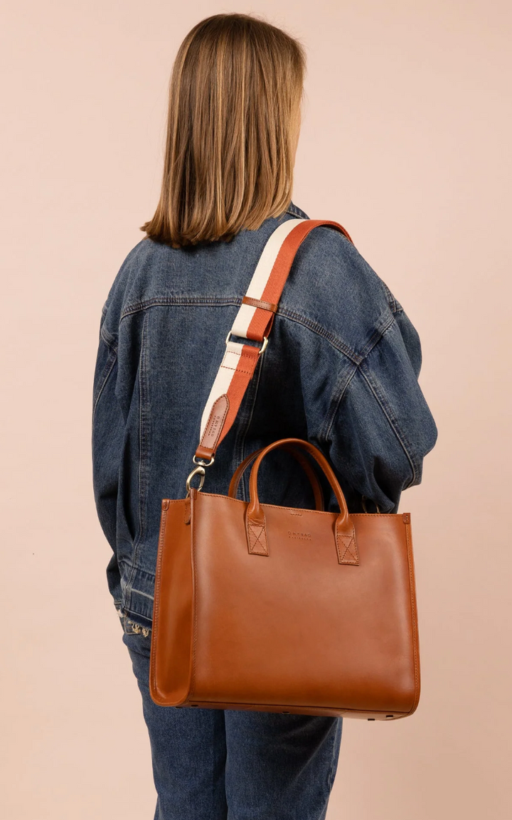 Jackie Structured Leather Tote- 2 colors