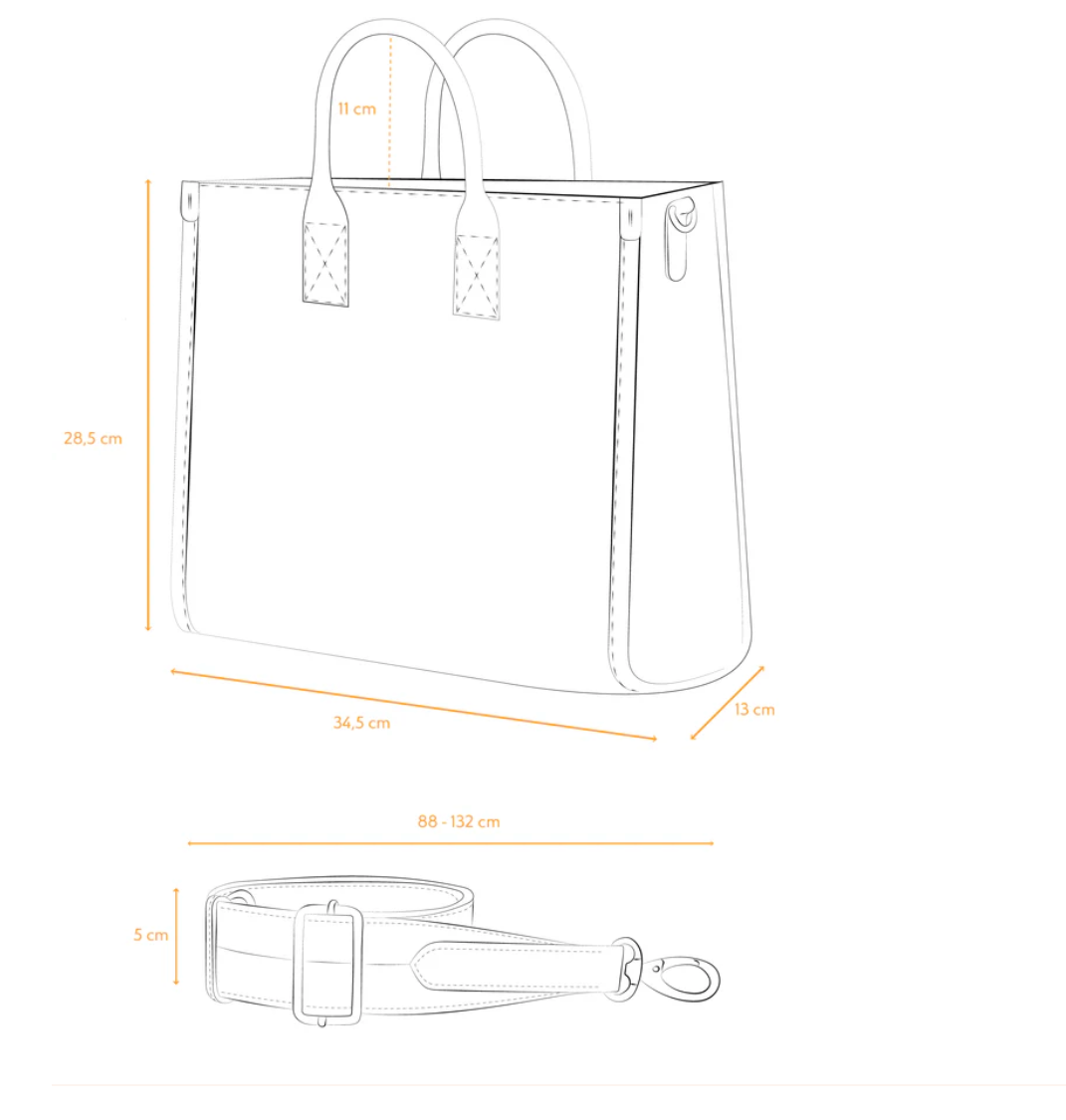 Jackie Structured Leather Tote- 2 colors