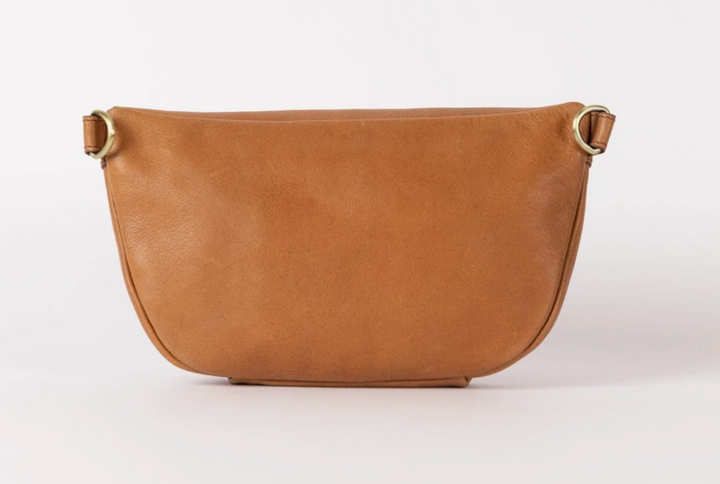 Milo Leather Bum Bag in Cognac or Black