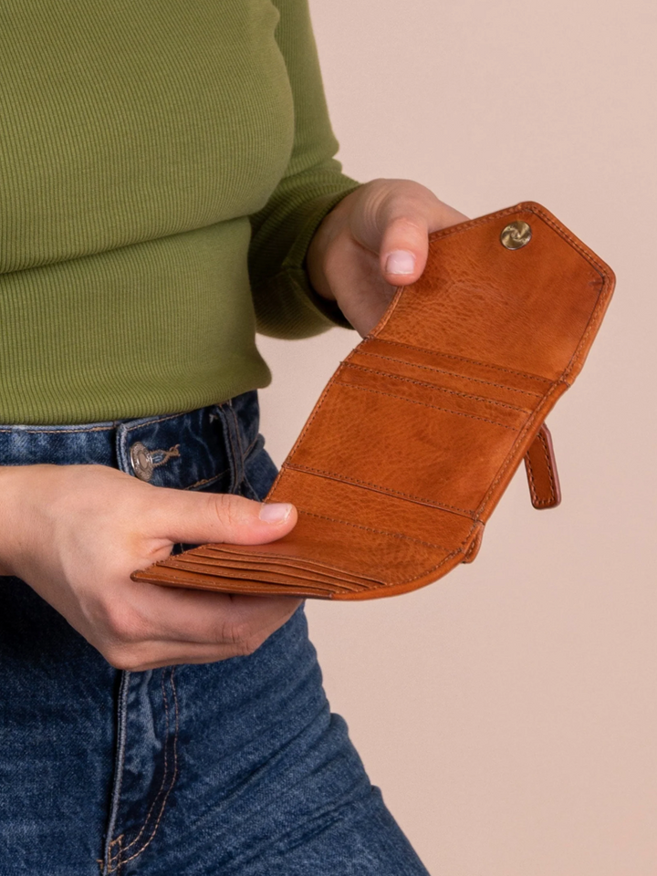 Georgie's Wallet in Cognac