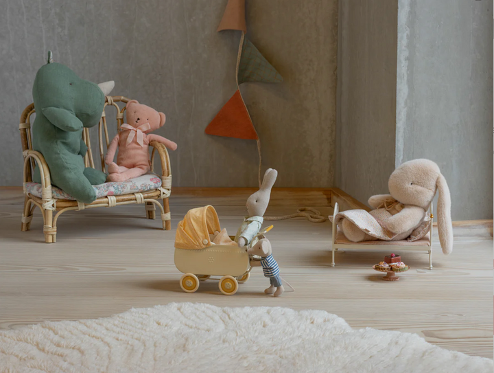 Bunny Plush, Small, in Latte