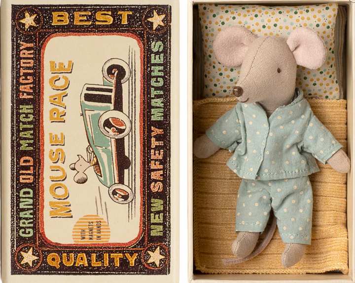 Little Brother Mouse in Matchbox