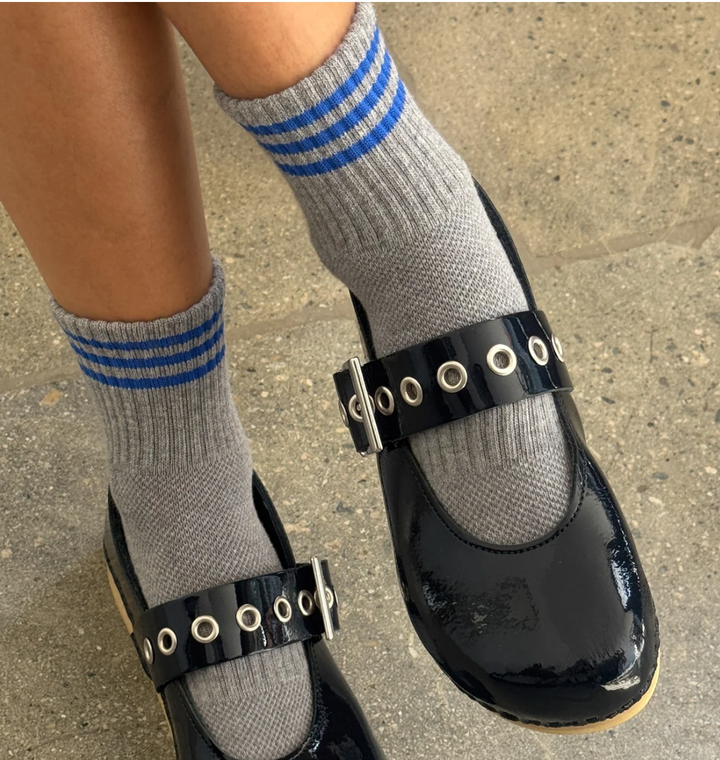 Girlfriend Socks in Grey