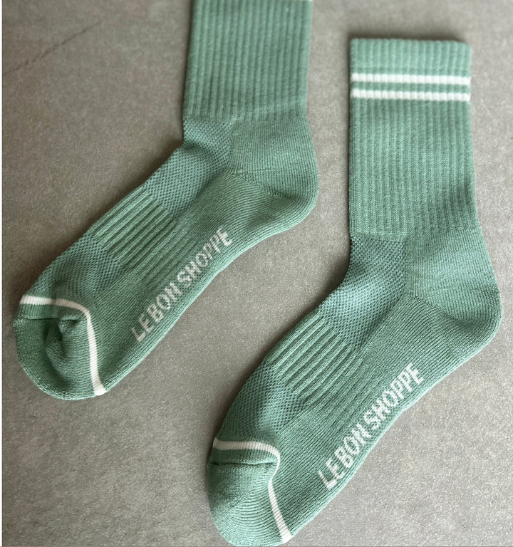 Boyfriend Socks in Meadow