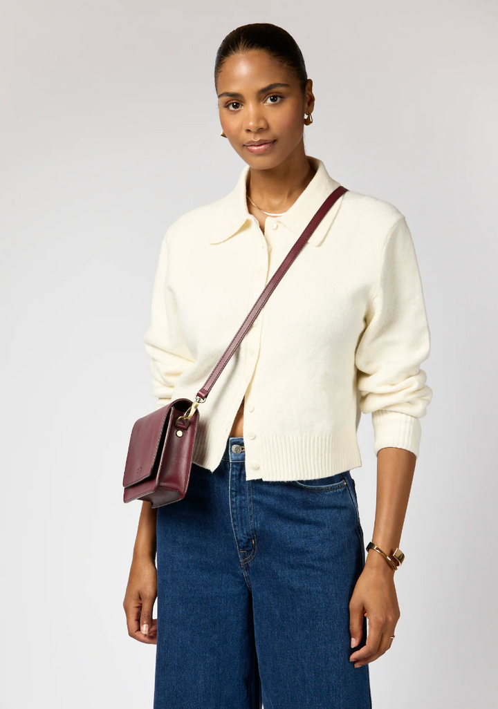 Audrey Mini in Dark Cherry