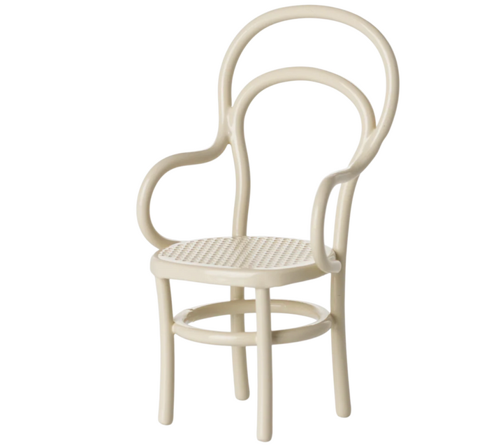 Vintage Chair, Mouse, Off White