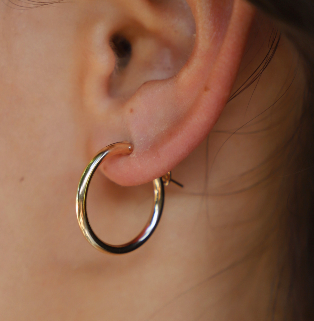 Gold Filled Hoops