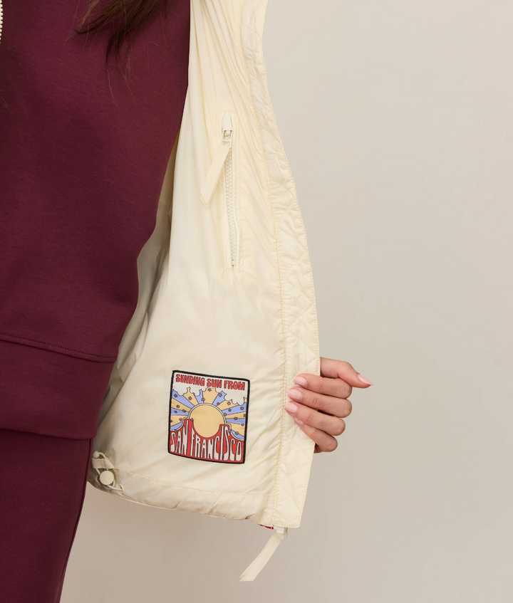 Sunbeam Puffer Jacket in Warm Burst