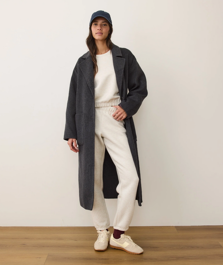 Corbet Quilted Jogger in Oatmeal