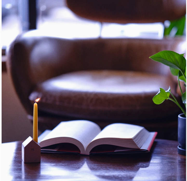 Mini Beeswax Taper Candles