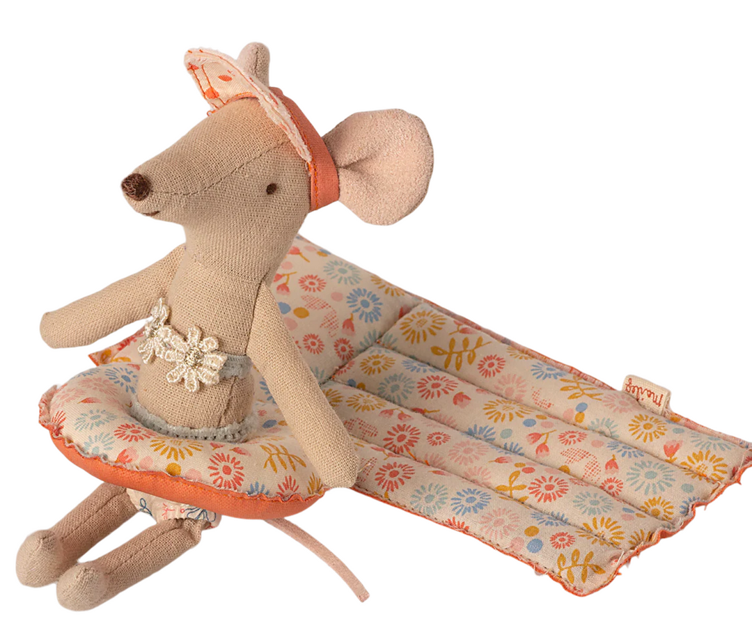 Tube Float in Flower, Small Mouse