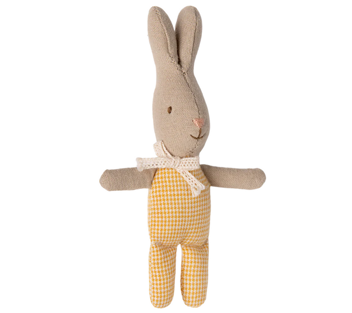 My Rabbit in Yellow Check