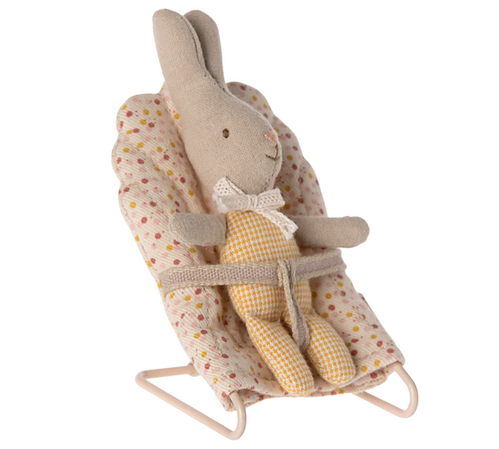 My Rabbit in Yellow Check