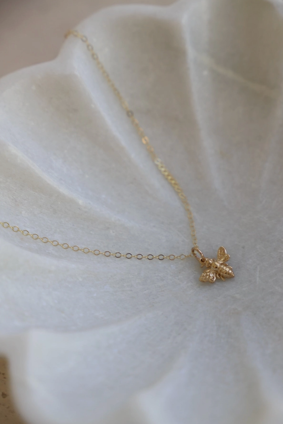 Bee Charm Necklace