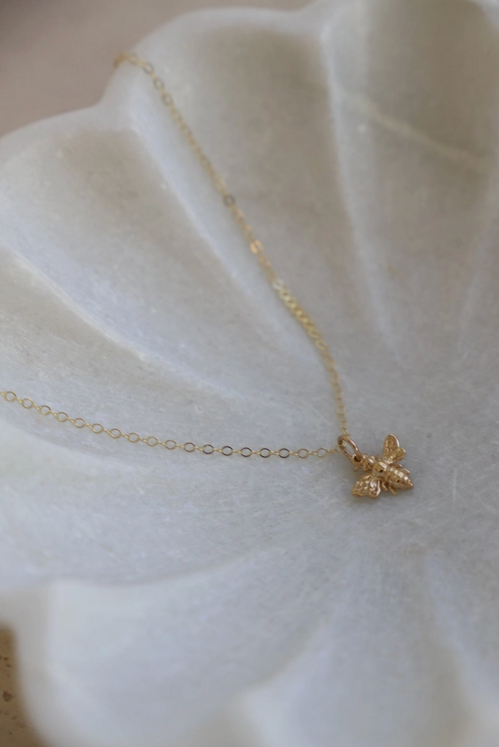 Bee Charm Necklace