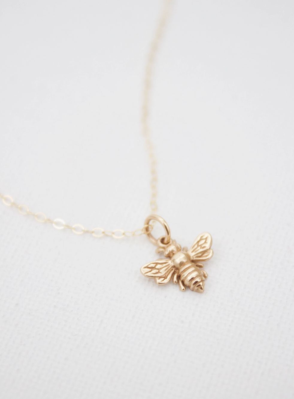 Bee Charm Necklace