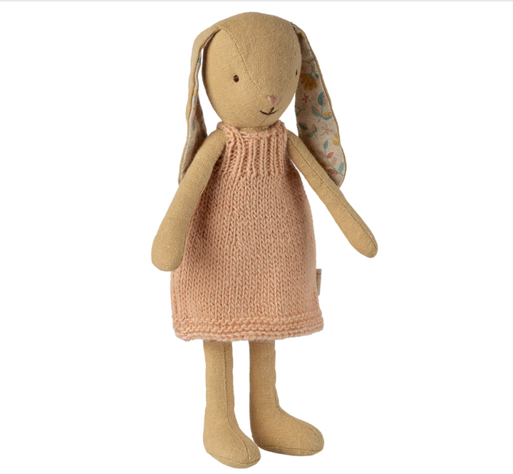 Bunny in Knitted Dress, Size 1