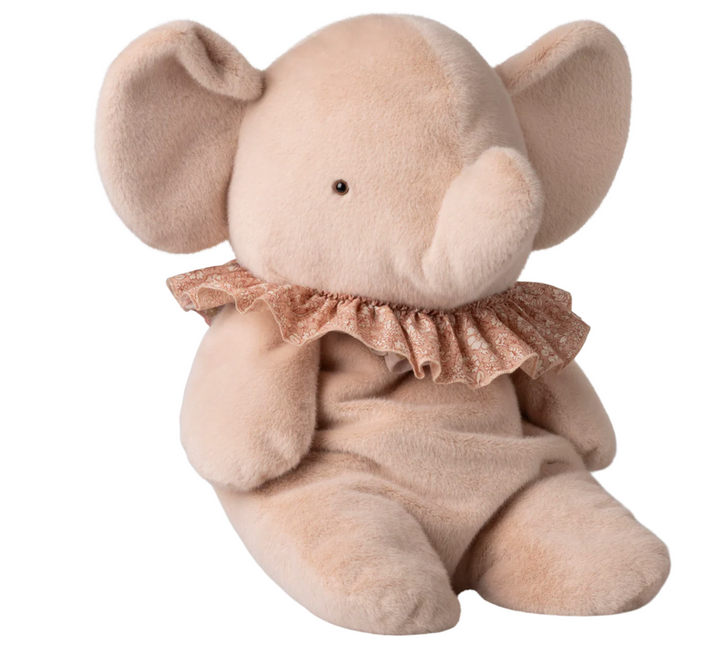 Big Elephant Plush in Powder