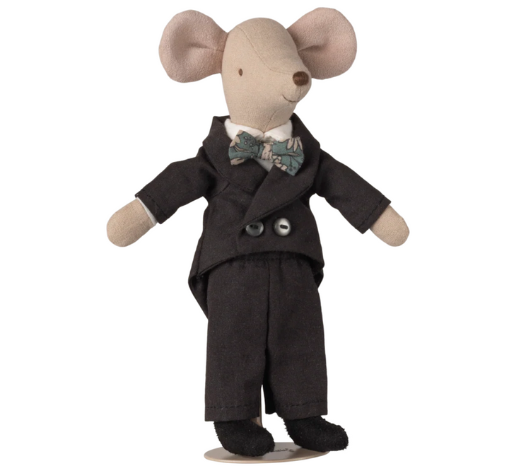 Wedding Mice Couple in Box, Mum and Dad