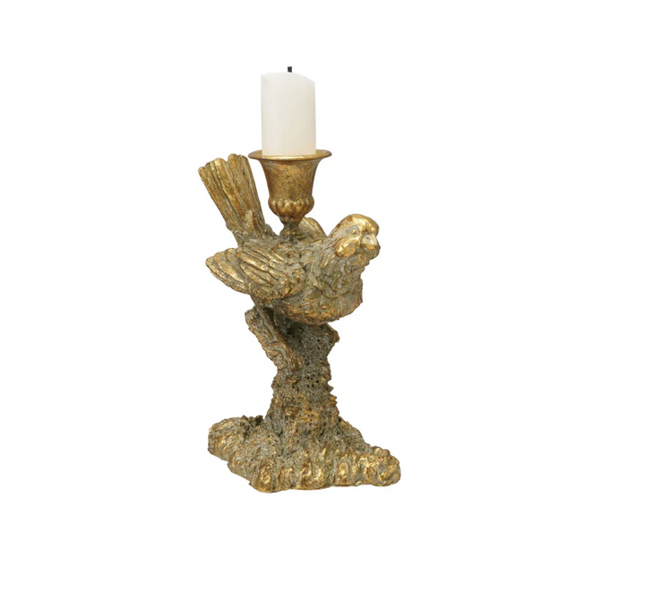 Resin Bird Shaped Taper Holder