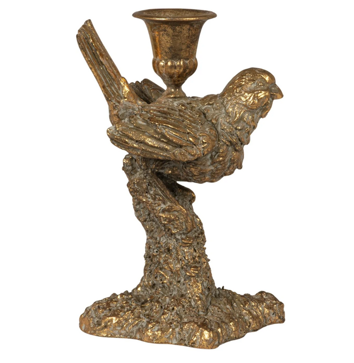 Resin Bird Shaped Taper Holder