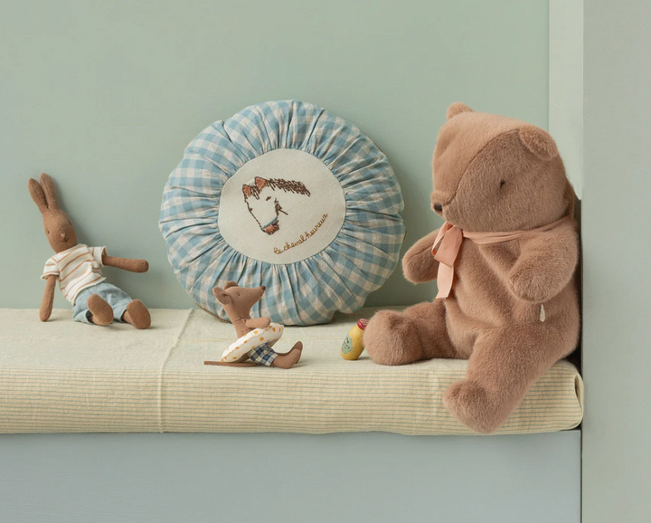 Teddy Bear Plush, Medium, Soft Brown