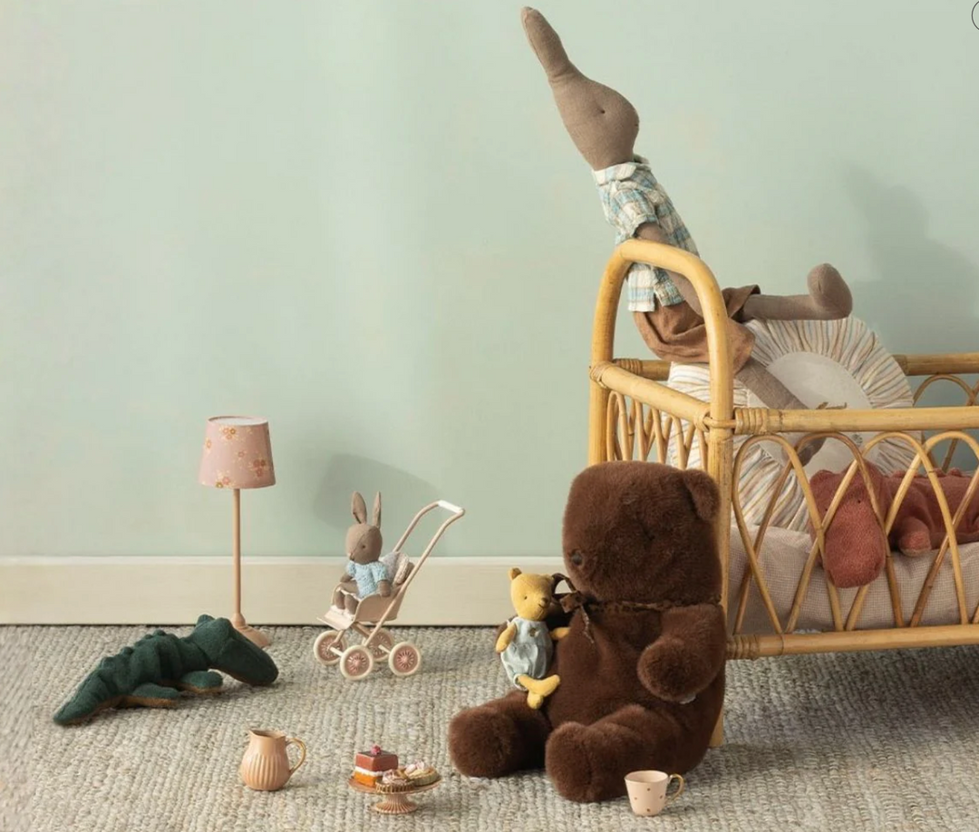 Teddy Bear Plush, Medium, Dark Chocolate