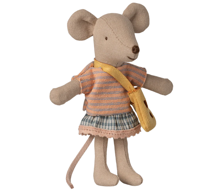 Little Sister Mouse with Bag