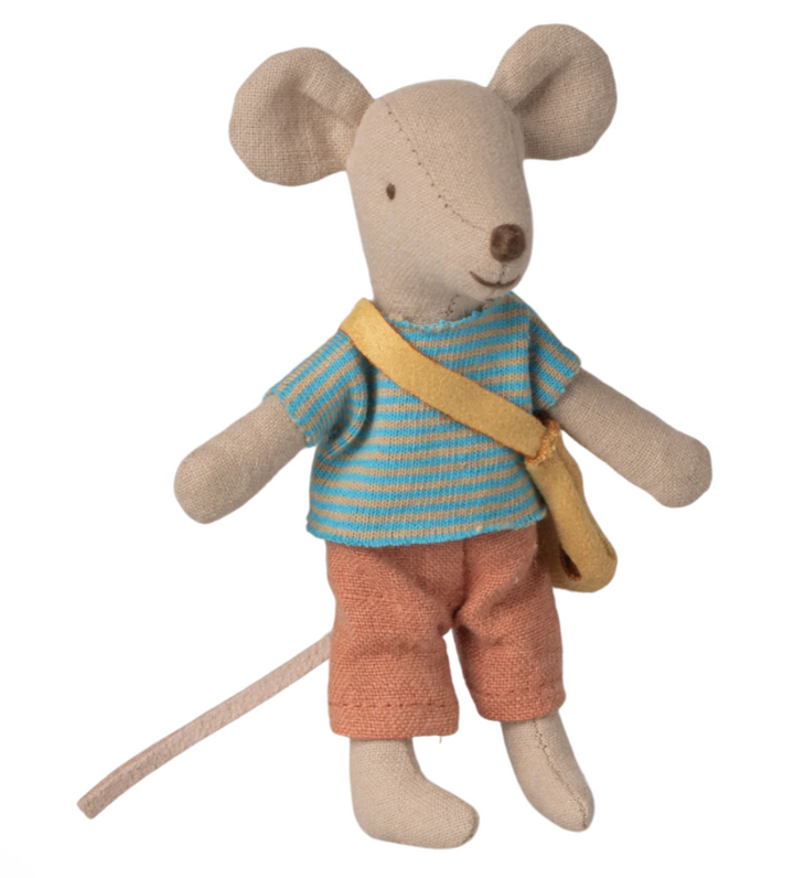 Little Brother Mouse with Bag