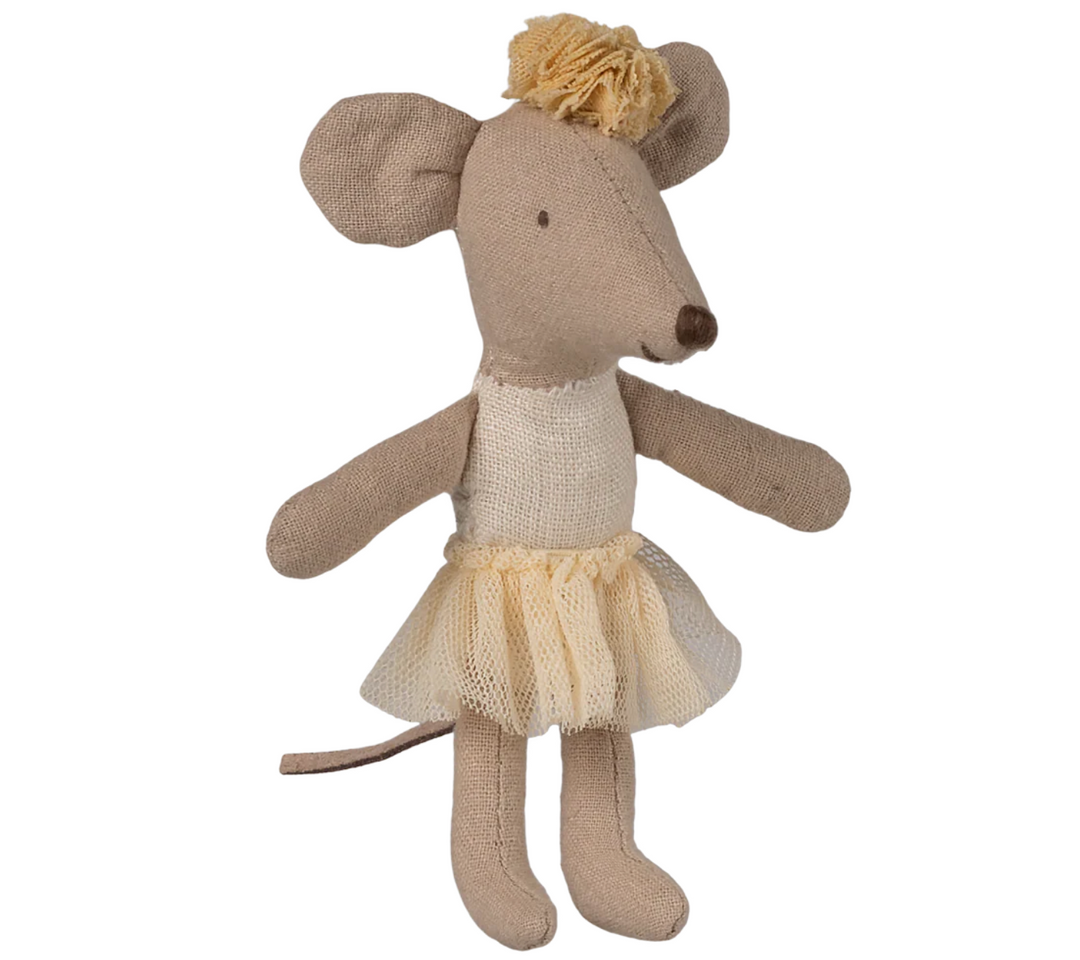 Ballerina Mouse, Little Sister in Off White