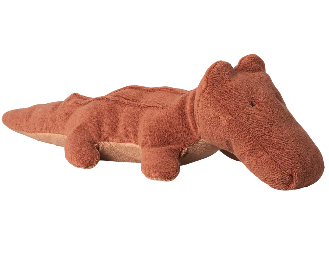 Safari Friends Medium Crocodile in Vintage Rose