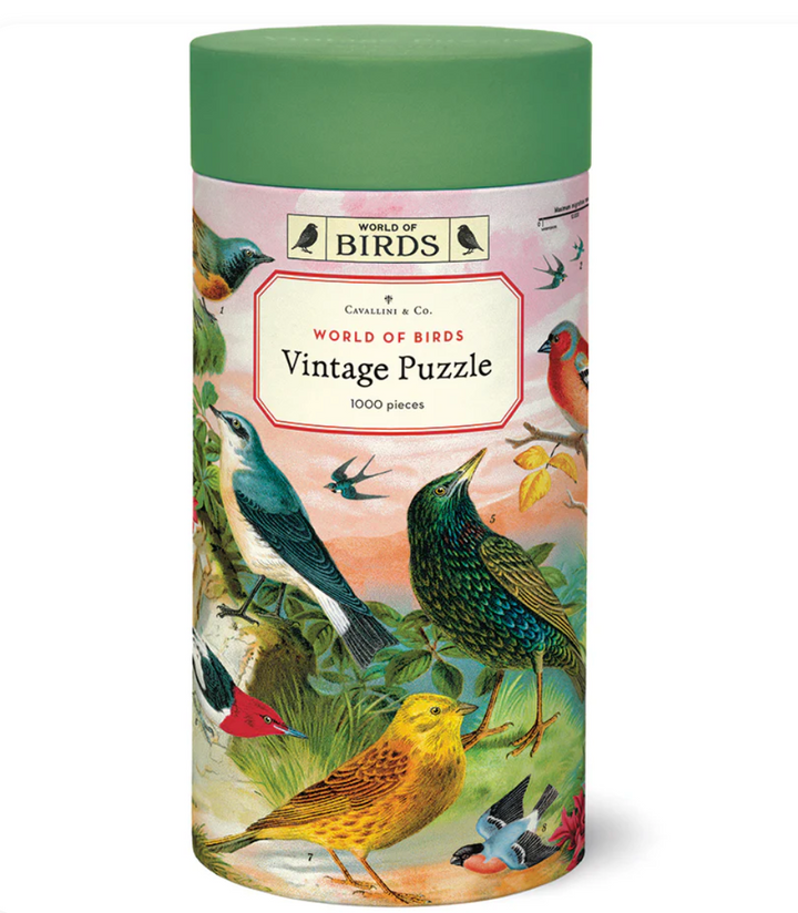 World of Birds Vintage 1,000 Piece Puzzle