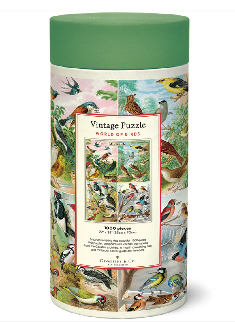 World of Birds Vintage 1,000 Piece Puzzle