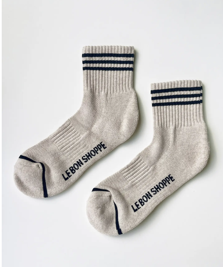 Girlfriend Socks in Oatmeal