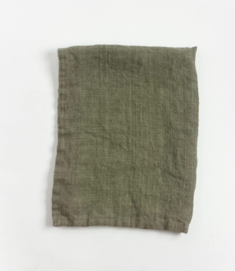 Stonewashed Linen Tea Towel, 2 Colors