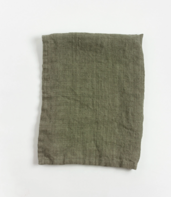 Stonewashed Linen Tea Towel, 2 Colors