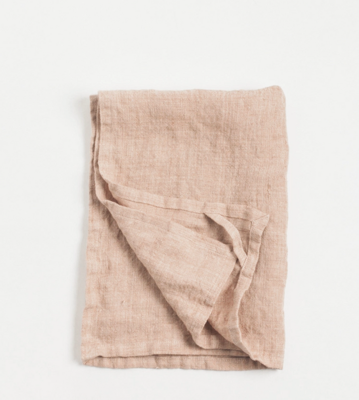 Stonewashed Linen Tea Towel, 2 Colors