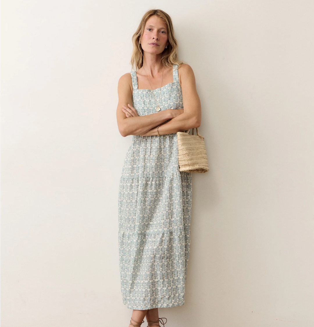 Alana Midi Dress, Olivia Print