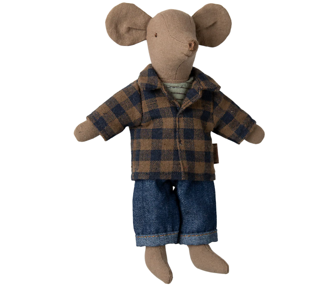 Dad Mouse, Light Brown