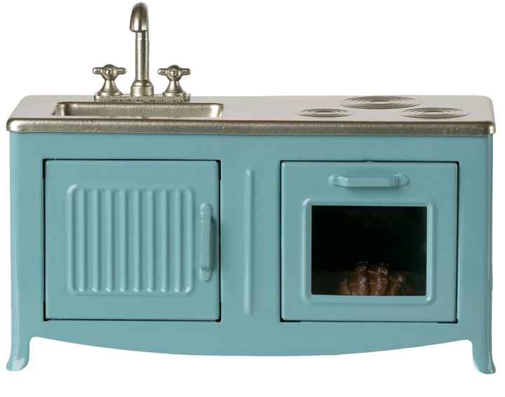 Kitchen for Mouse, Blue