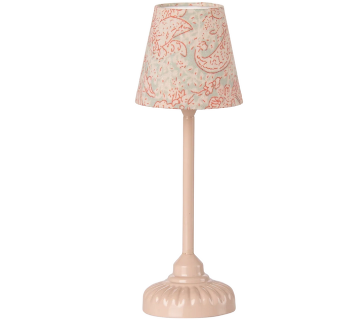Vintage Floor Lamp in Powder, Mouse