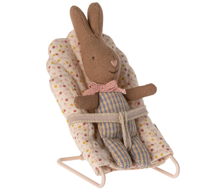 My Rabbit in Rose/Blue Check