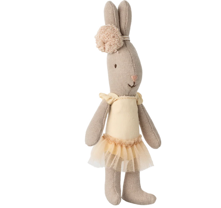 Rabbit, Micro- Ballet Suit &amp; Skirt in Cream