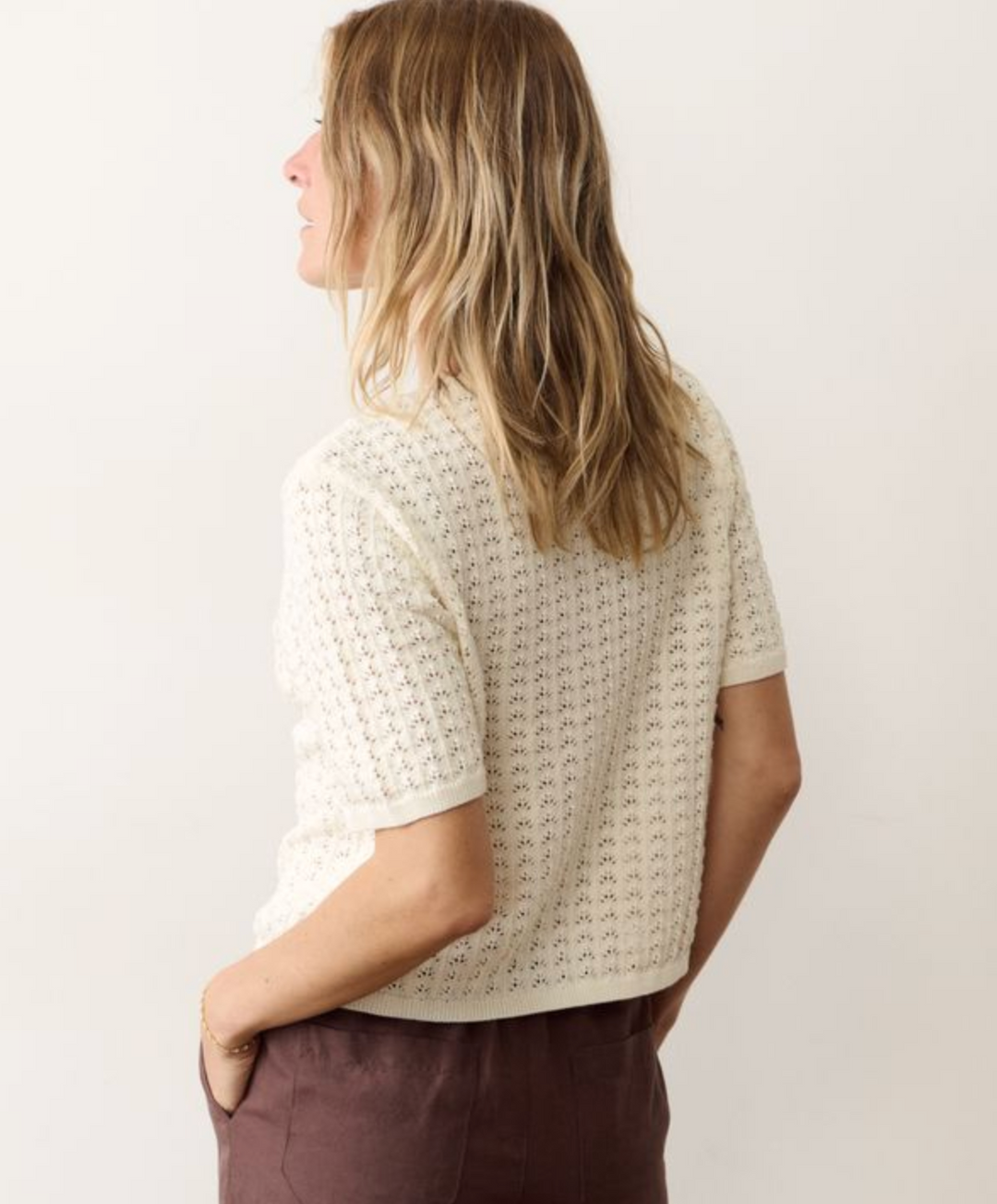 Lucia Cardigan in Antique White