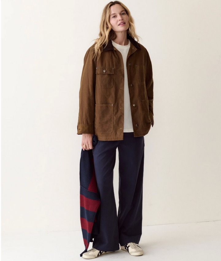 Riley Barn Jacket in Bronze