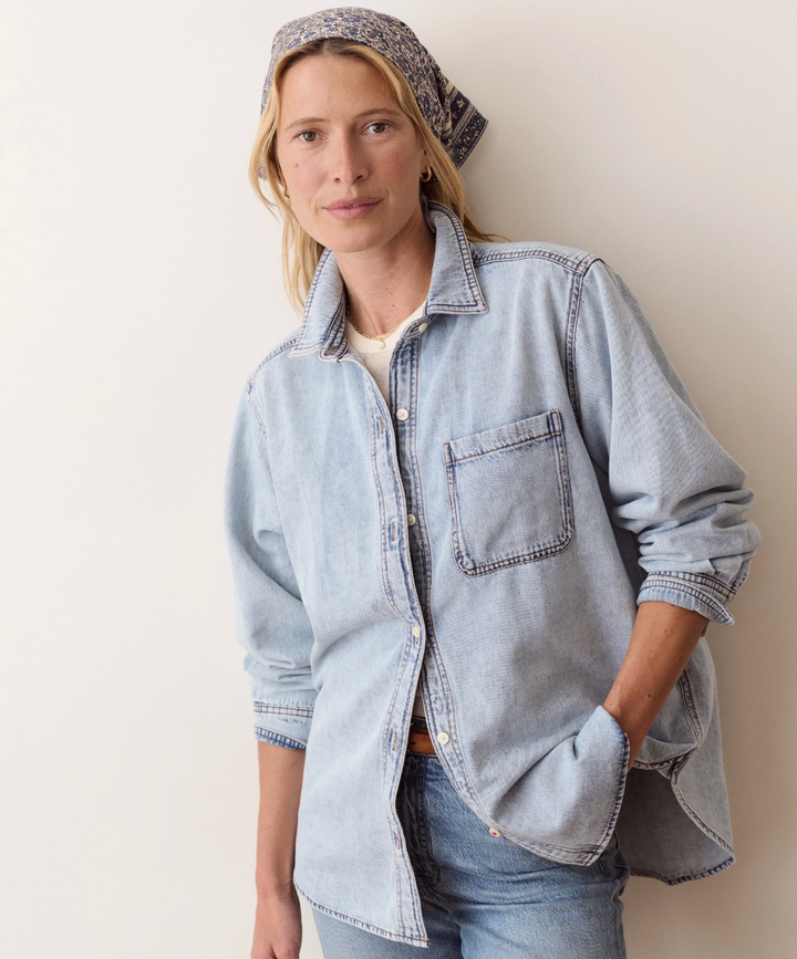 Jane Relaxed Denim Shirt